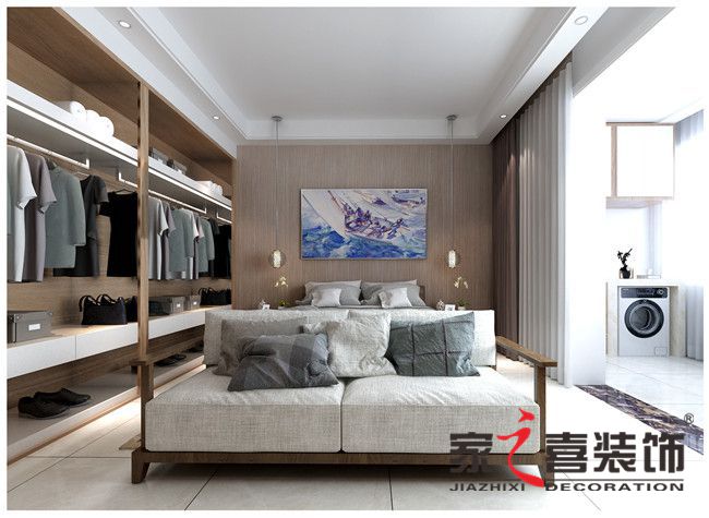 信阳安博(中国)花卉市场  北欧风格  130平方
