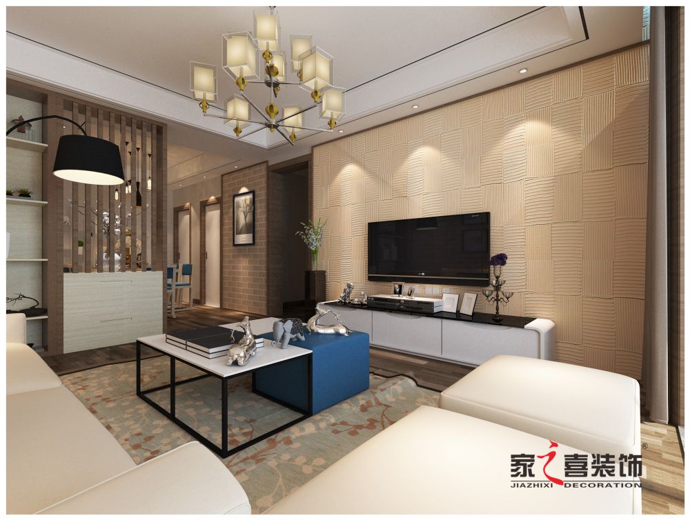 信阳安博(中国)建业城 现代风格